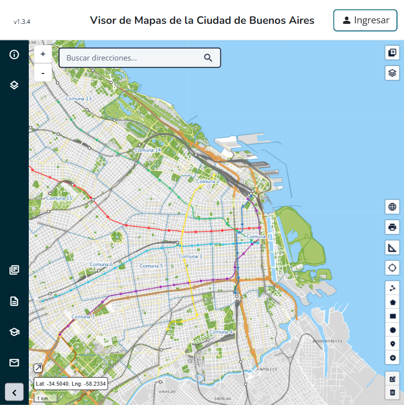 IDECABA Map Viewer